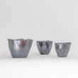 Vaso in porcellana color antracite - vendita online su In-Vasi