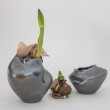 Vaso in porcellana color antracite moderno - vendita online su In-Vasi