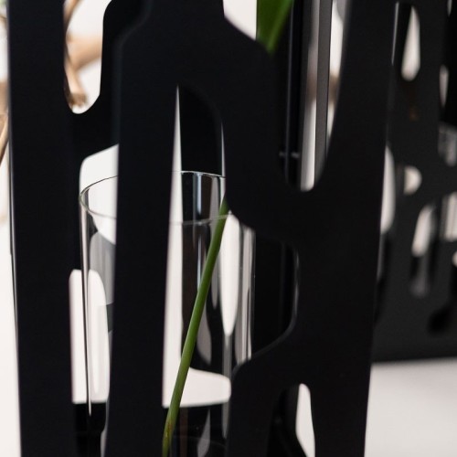 Lanterna in metallo nero moderna - vendita online su In-Vasi