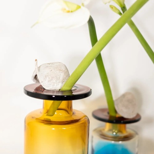 Vaso in vetro colorato di design - vendita online su In-Vasi