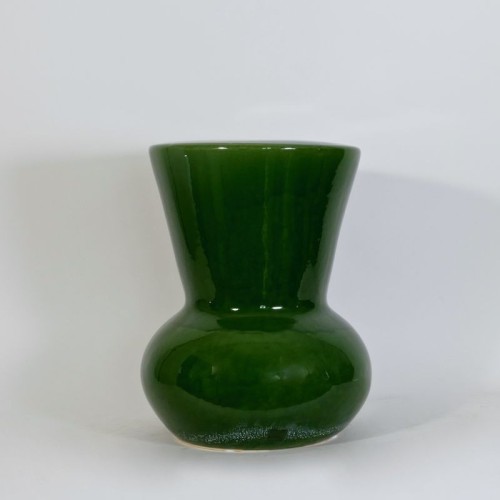 Seduta in ceramica smaltata verde
